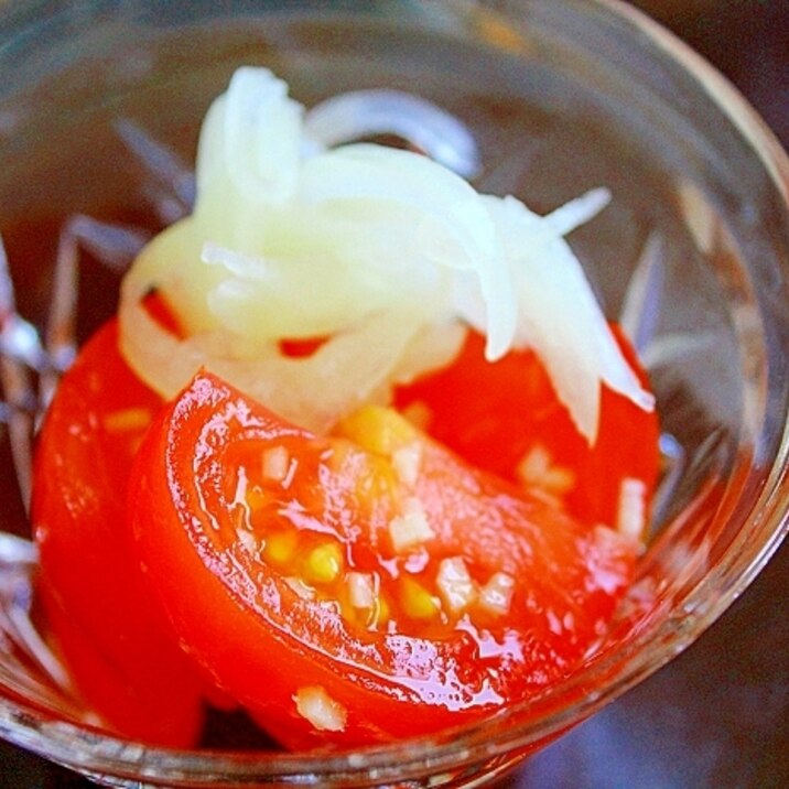 シュガージンジャーのトマトマリネ